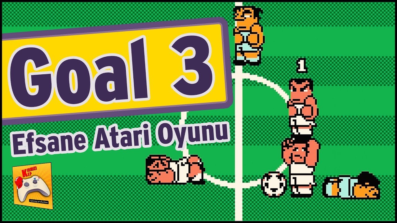 #1 ✔️ GOAL 3 ⚽️ 90'LI YILLARIN EFSANE ATARİ OYUNU! 📺 (TÜRKÇE)