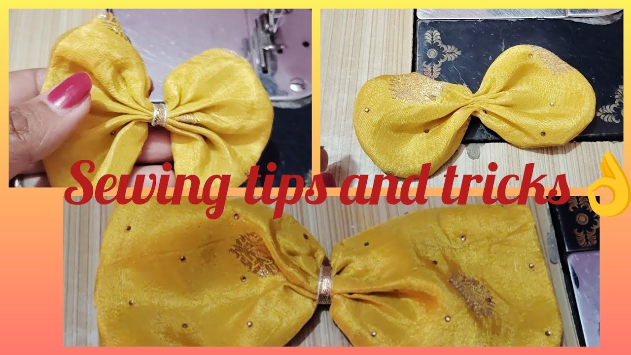Easy tricks k saath hair clip banana sikhiye 😍🥰 Hair clip kaise banaye? 