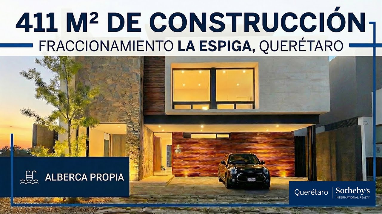 ¿La MEJOR casa en QUERETARO por este precio? Tour COMPLETO La Espiga Querétaro. 411 m2 CONSTRUCCIÓN 