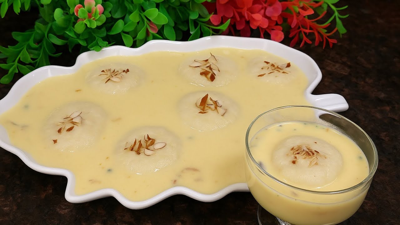 🌸 Melt-in-Mouth Rasmalai Recipe | Creamy Delight That Wins Every Heart! 🌸