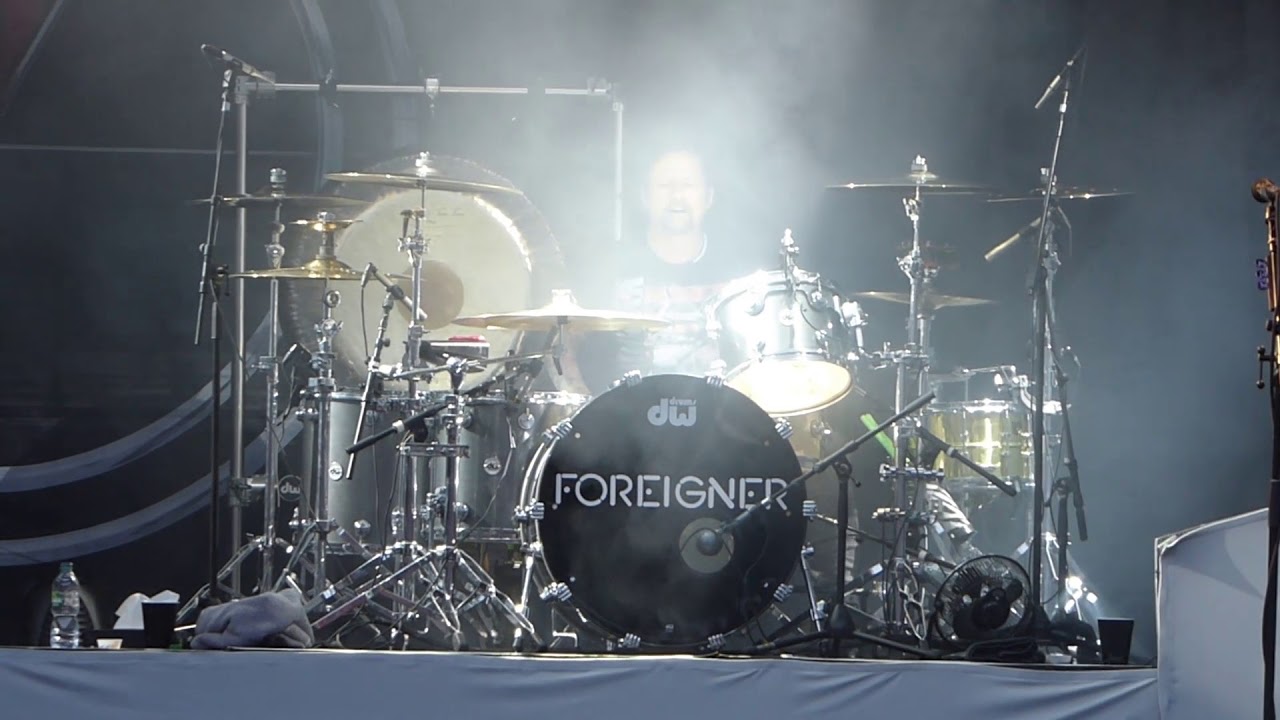 Foreigner - Drum Solo Chris Frazier - Stadtpark Hamburg, 20.05.2018