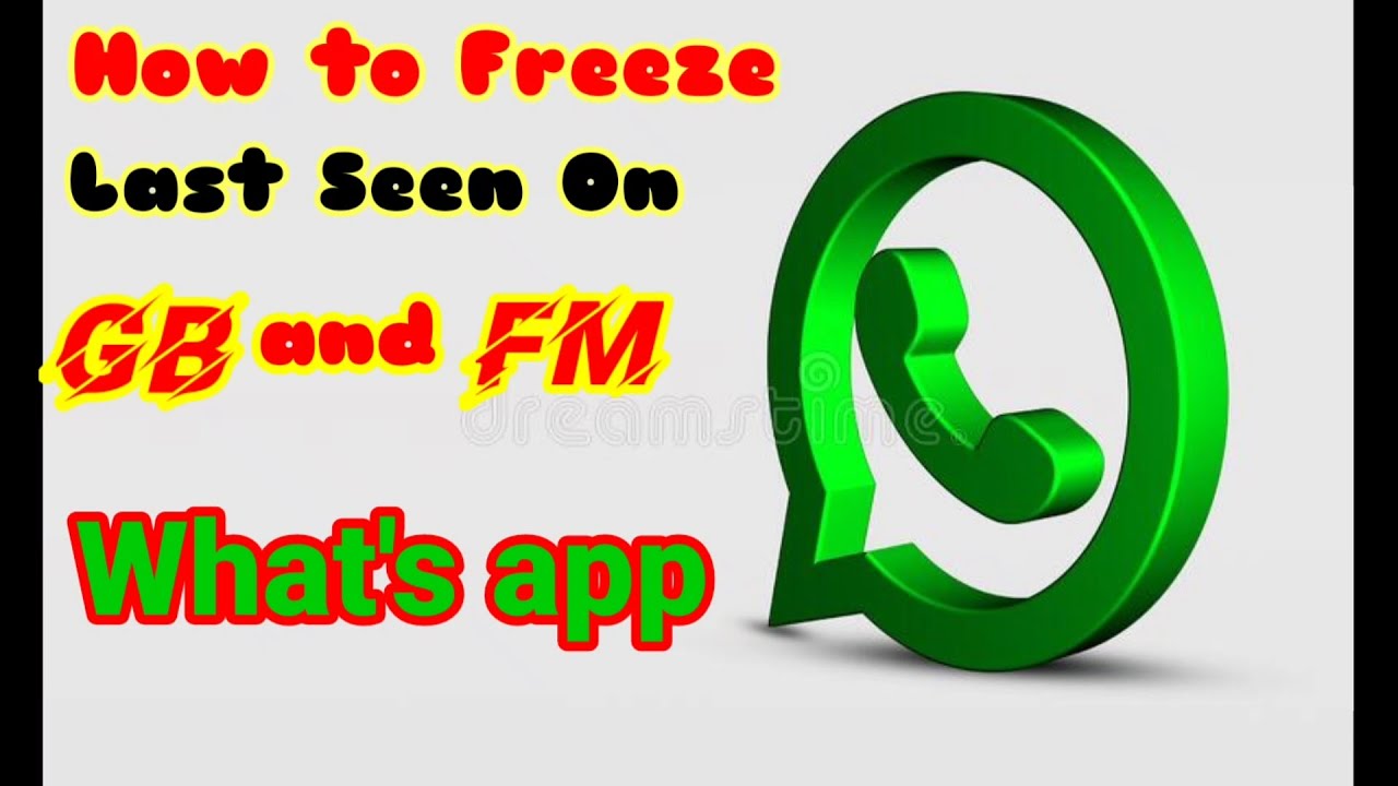 How to Freeze Last Seen On FM and GB What's app| FM or GB What's app Last Seen Freeze Karne K tarika