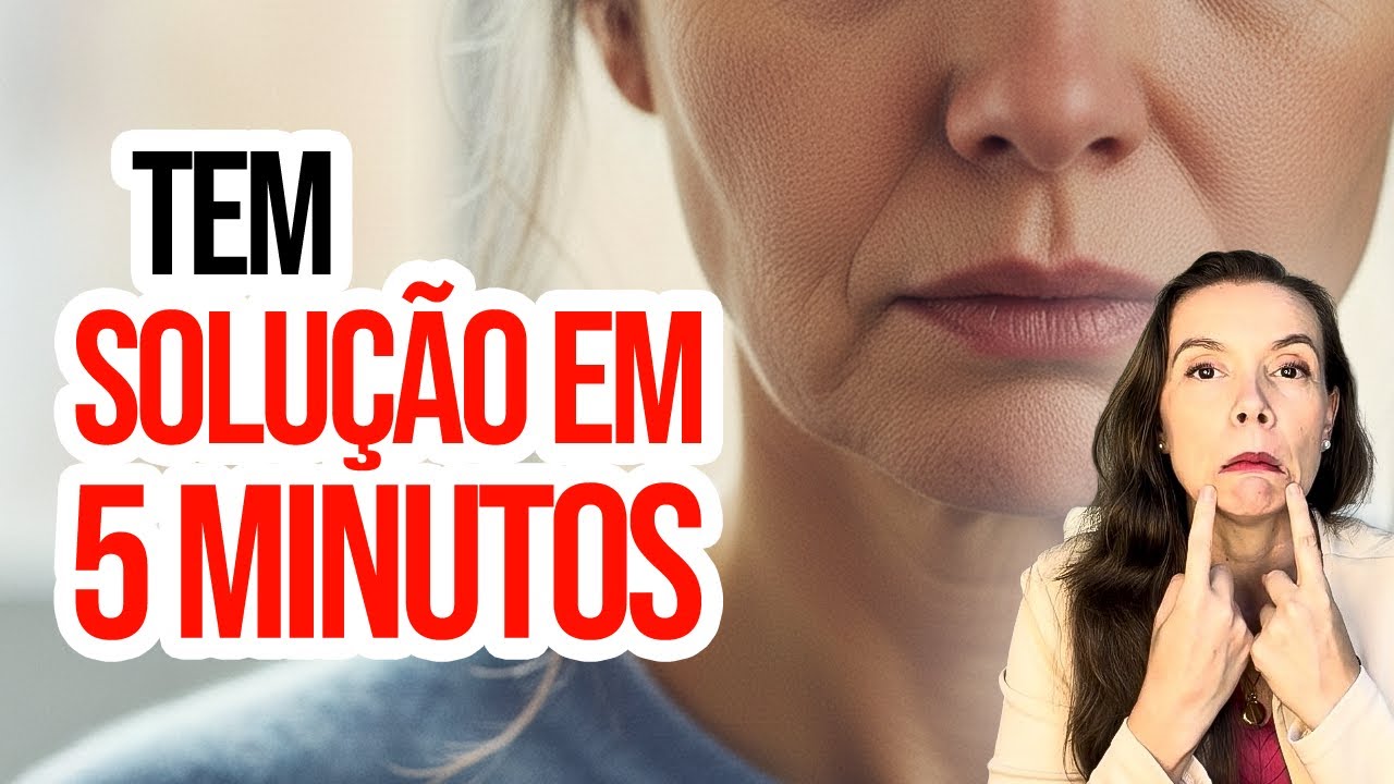 Canto da Boca Caído TEM SOLUÇÃO em 5 Minutos! FAÇA AGORA