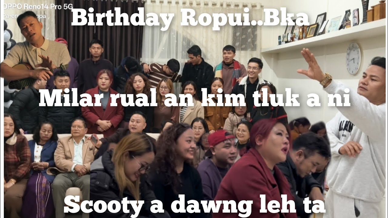 Icon Bka Birthday lawmna.. Program thenkhat vlog..icon ho leh zaithiam dang te..fans te nen..
