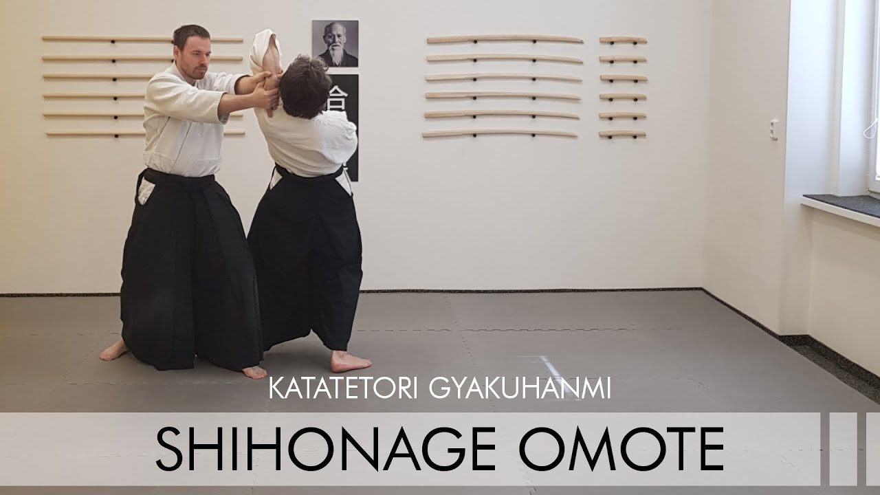 KATATETORI GYAKUHANMI - SHIHONAGE OMOTE (AIKIDO)