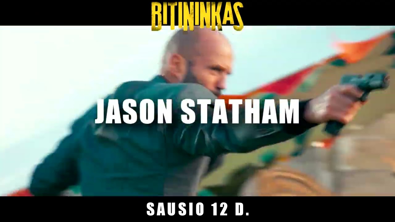 BITININKAS - adrenalino bomba su Jason Statham kinuose nuo sausio 12 d.