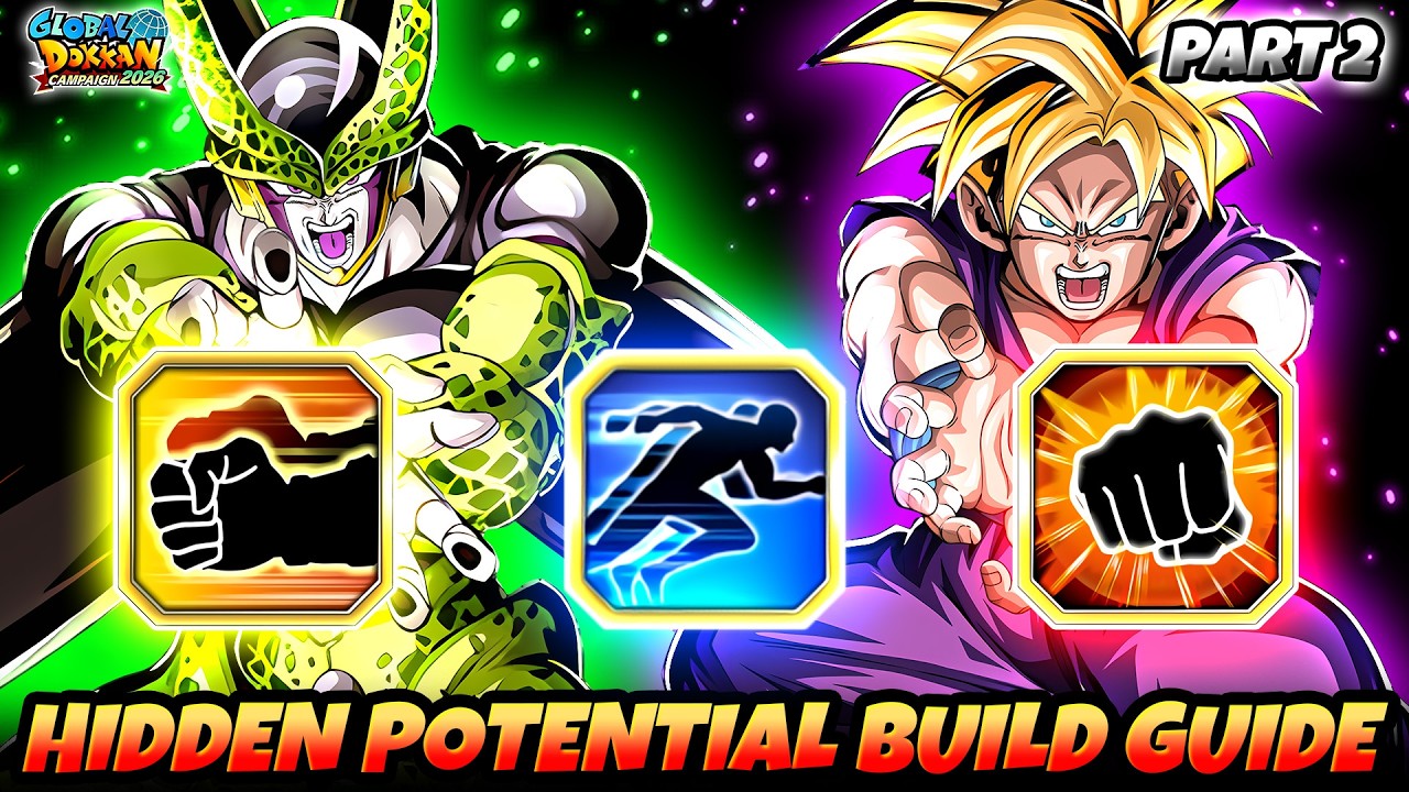 HOW TO BUILD EVERY GDC PART 2 UNIT SO FAR!! Hidden Potential Guide | Dragon Ball Z Dokkan Battle