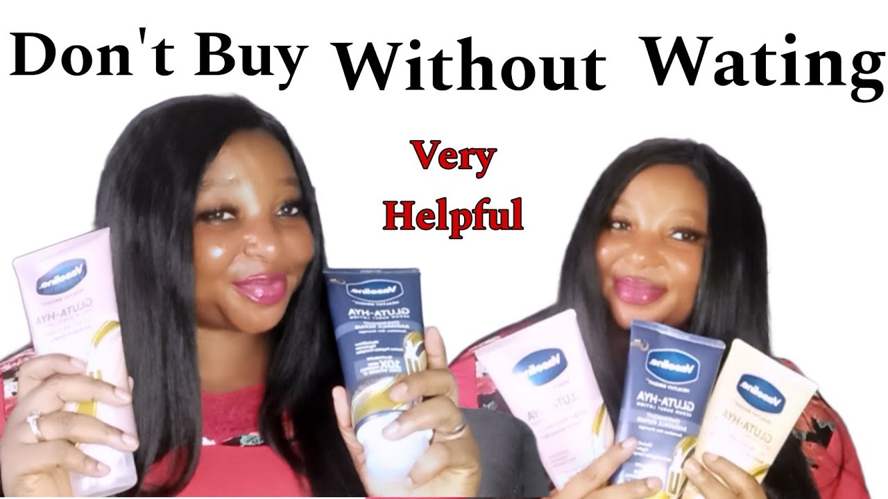 Unsponsored Skincare Review On Vaseline Gluta HYA Lotions