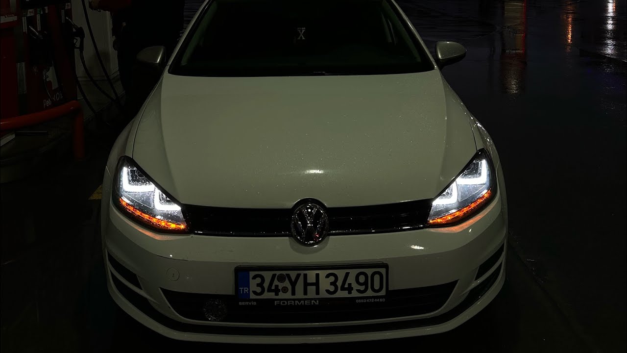 Golf 7 U led far montajı yaptırdık ￼