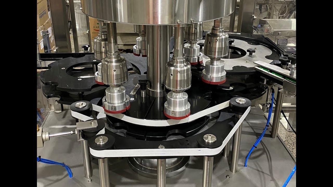 Logicap LRC 6 Rotary capping machine