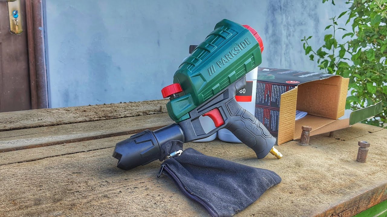 Parkside Air Sandblasting Gun PDSP 1000 E6 short test