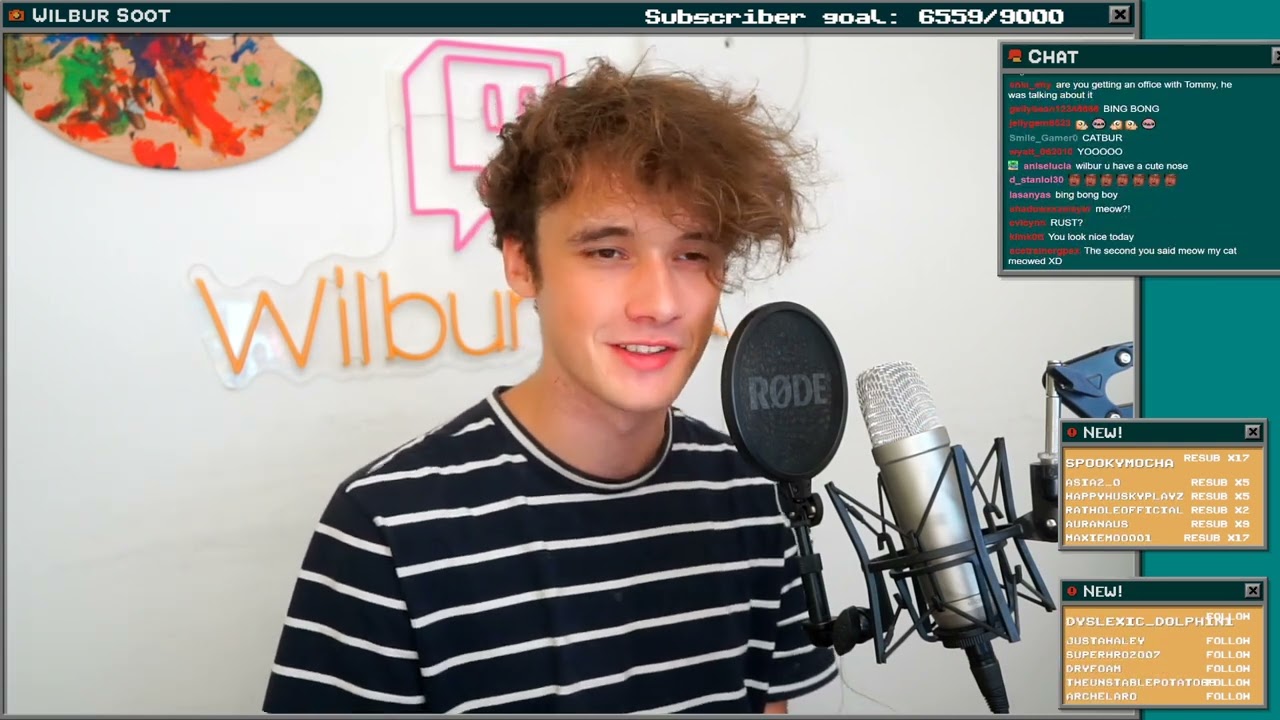 i would like to talk and tlak and talk and talk and talk more - Wilbur Soot VOD (August 18th 2022)
