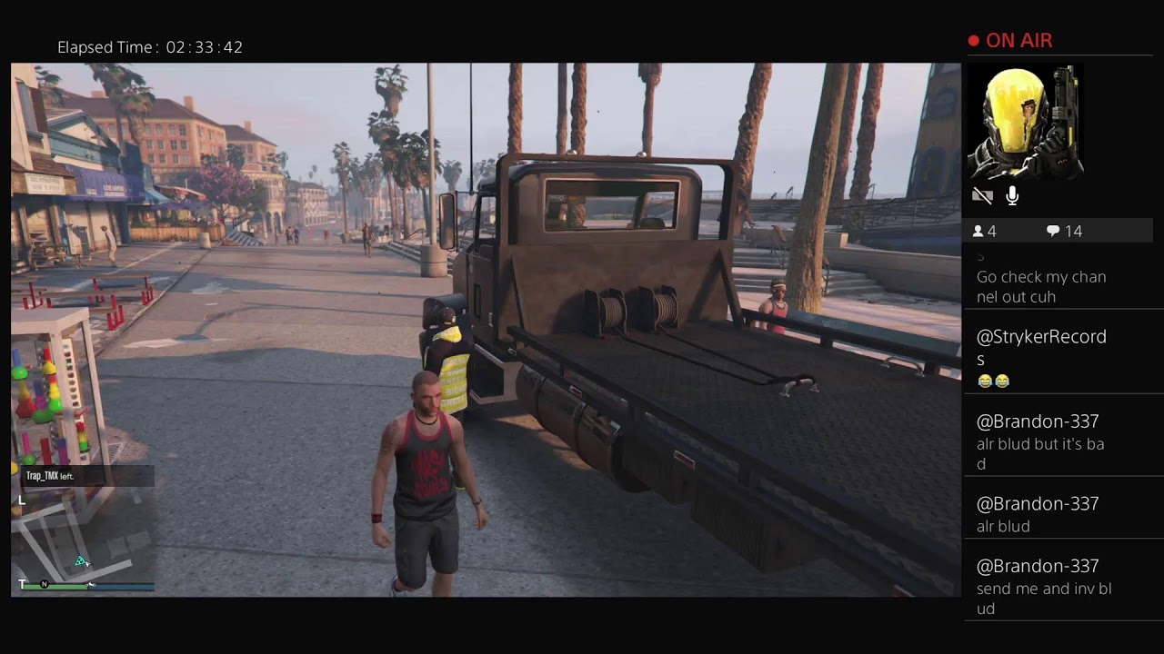 RicoRollxxn's Live PS4 GTA Lobby