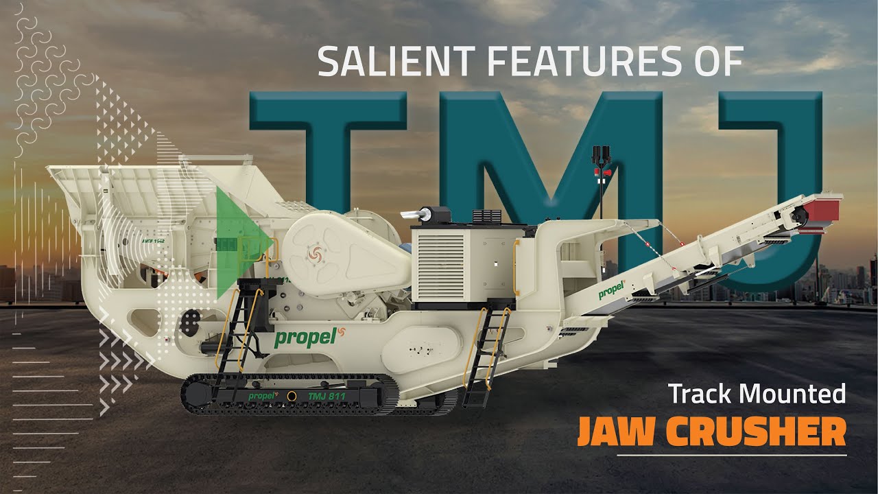 PROPEL | TRACK MOUNTED JAW CRUSHER | SALIENT FEATURES | ANIMATION VIDEO | PROPEL. ALWAYS AHEAD
