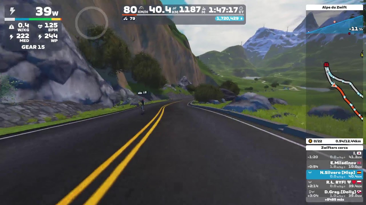 Tour de Zwift 2026. ETapa 5. Ruta A.