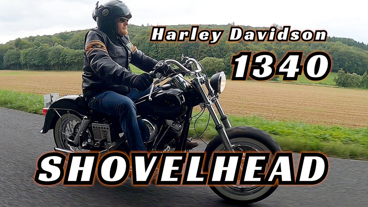 HARLEY DAVIDSON 1340 SHOVEL. De l'acier et de la fonte pour ce modèle mythique !