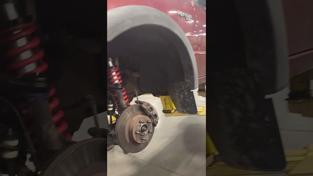 Ford Ranger 6 inch coilovers, 10 inches of wheel travel #ford #ranger #coilovers #midtravel #offroad