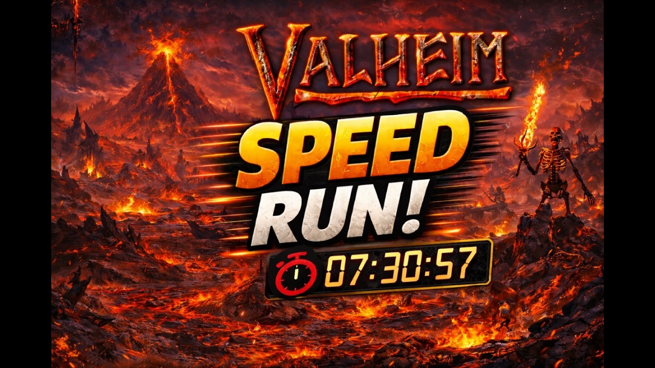 Valheiming ! Speed Run ( NG RSG 7 boss) S12