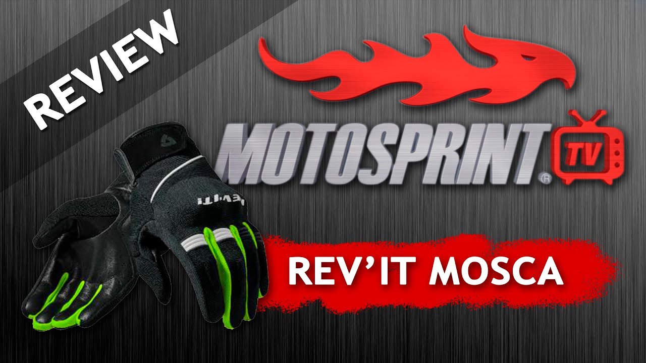 REVIEW DA LUVA REV'IT MOSCA - MOTOSPRINT