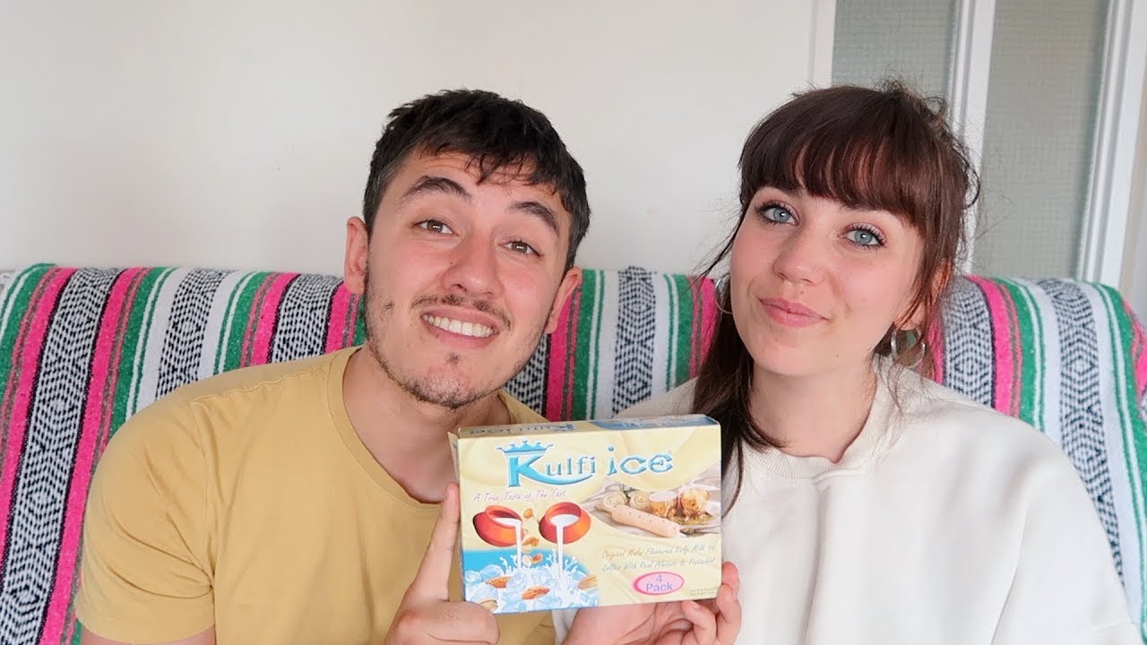 Trying Kulfi Indian Ice Cream (Review)