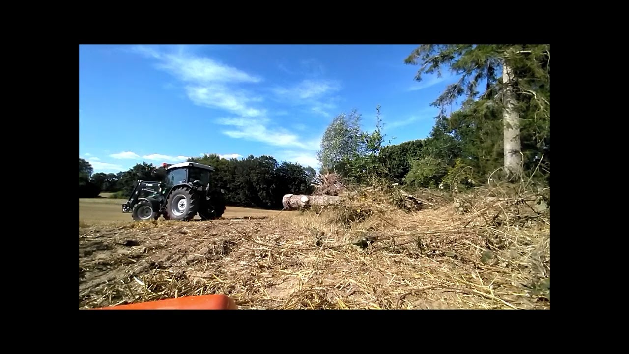 Deutz Agroplus 310 am Limit mit Allrad und Sperre
