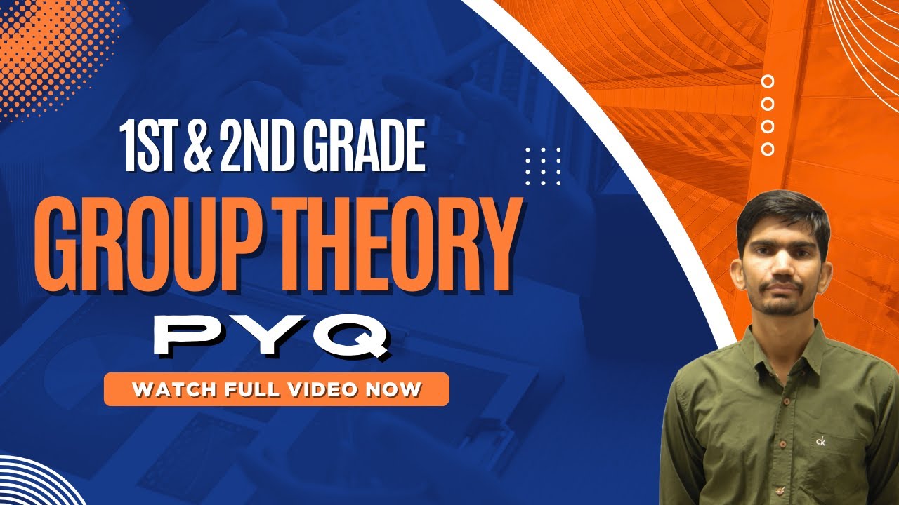 RPSC 1ST & 2ND GRADE GROUP THEORY PYQ