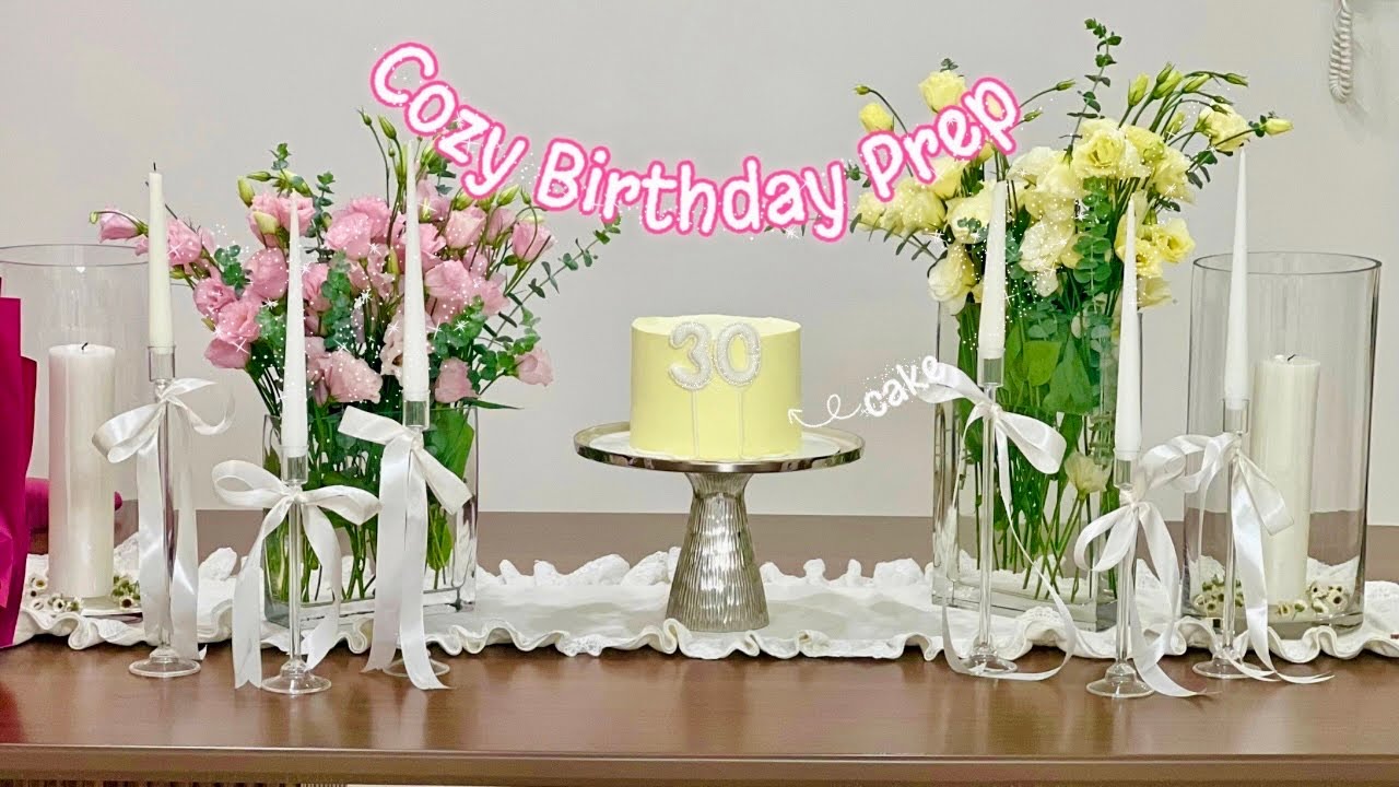 Birthday Vlog 💖 Grocery Haul, Lebanese Food & Table Setup!