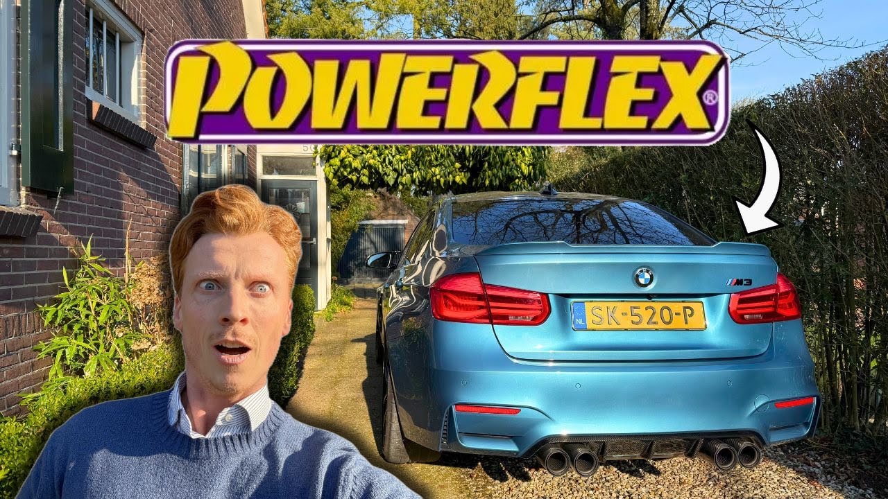 BMW M3 Competition: Powerflex Bushing Upgrades
