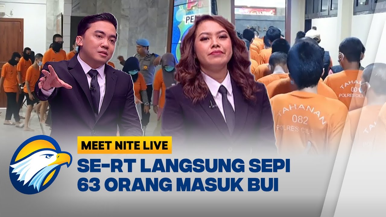 Ibarat Se-RT Langsung Sepi! 63 Warga Diciduk Polisi Cilegon Jualan Obat Terlarang #MEETNITELIVE