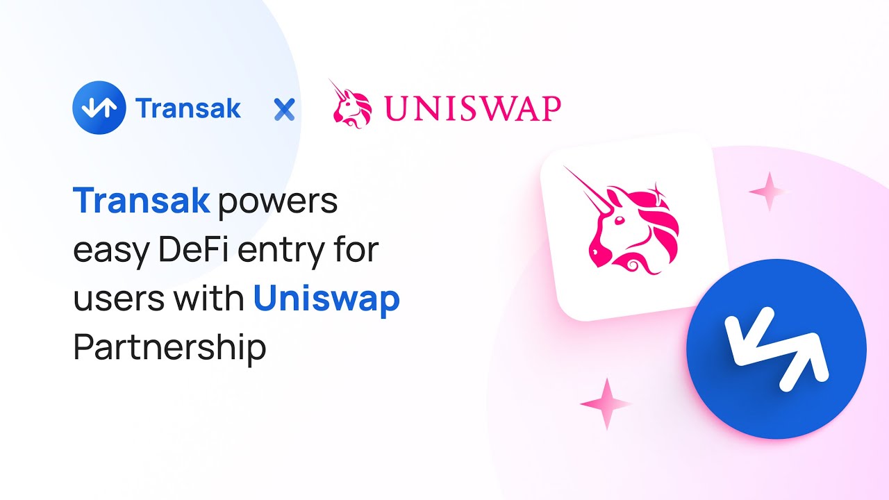 Transak X Uniswap: Your Gateway to DeFi | How to buy crypto on Uniswap?
