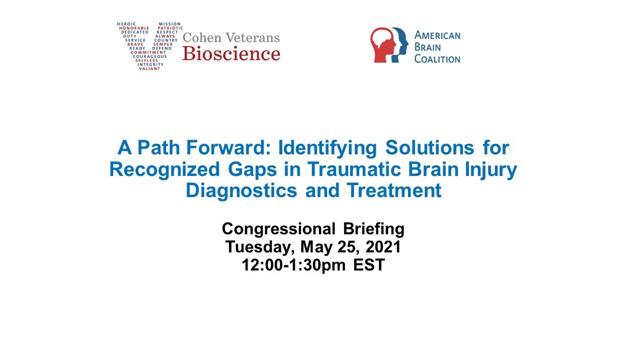 A Path Forward: Identifying Solutions for Gaps in Traumatic Brain Injury Diagnostics & Treatment
