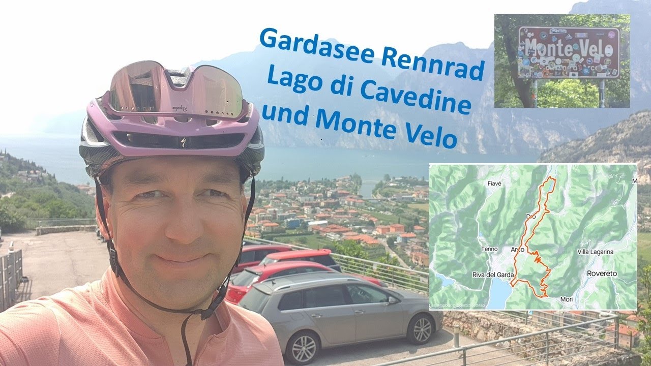 Gardasee Rennrad - Lago di Cavedine und Monte Velo