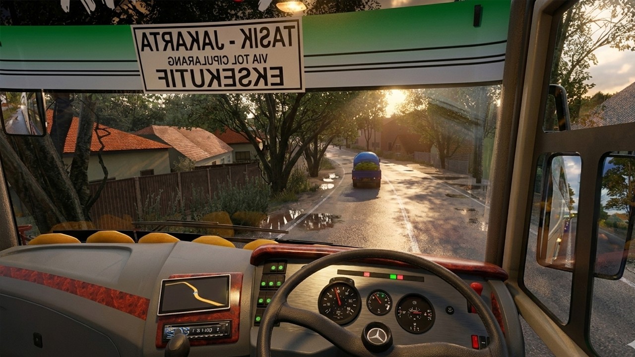 JALAN LINTAS SELATAN BANJAR ARAH CIAMIS DENGAN ASPAL MULUS TANPA TAMBAL SULAM #ets2