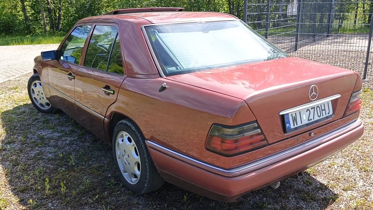 Mercedes W124 E420. Auto dla żony.