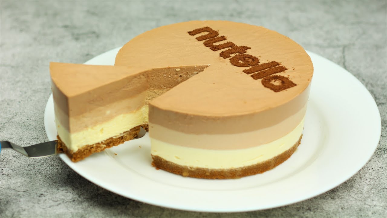 No-Bake Nutella Cheesecake by Kirbyyy