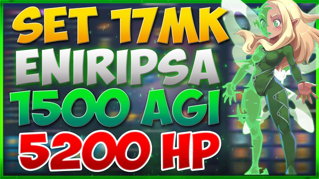 [DOFUS] PVP 1X1: ENIRIPSA AGI SET 17MK 5200 HP + 1500 AGI LOW COST