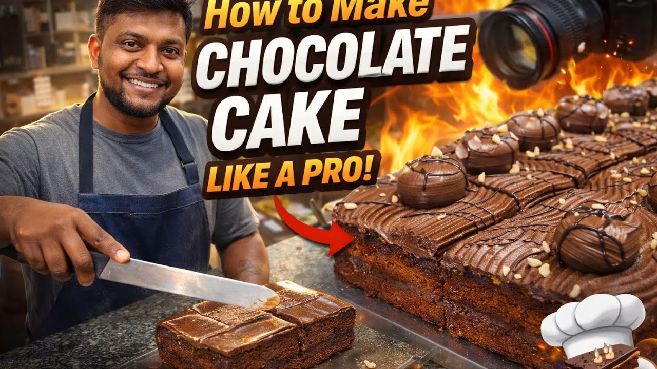 How This Chocolate Cake Is Made Daily in Bakery 🤯 | Satisfying Process