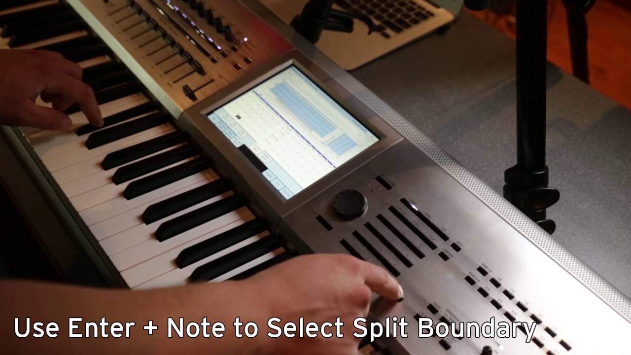 Korg Kronos Quick Combi Guide, Part 2: Layers and Vector Joystick on Korg Kronos