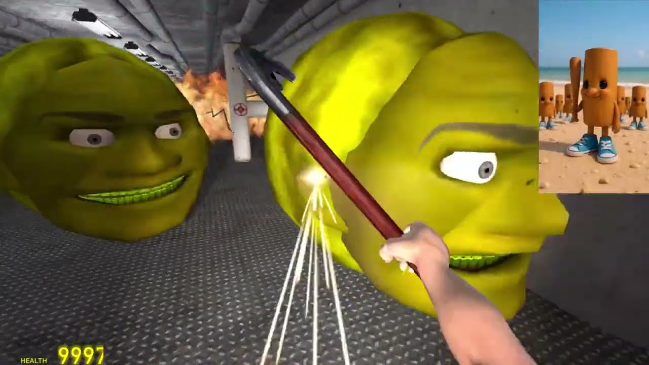 All Crazy Size From Micro To Mega Of Lin Gang Melon in Garry’s Mod