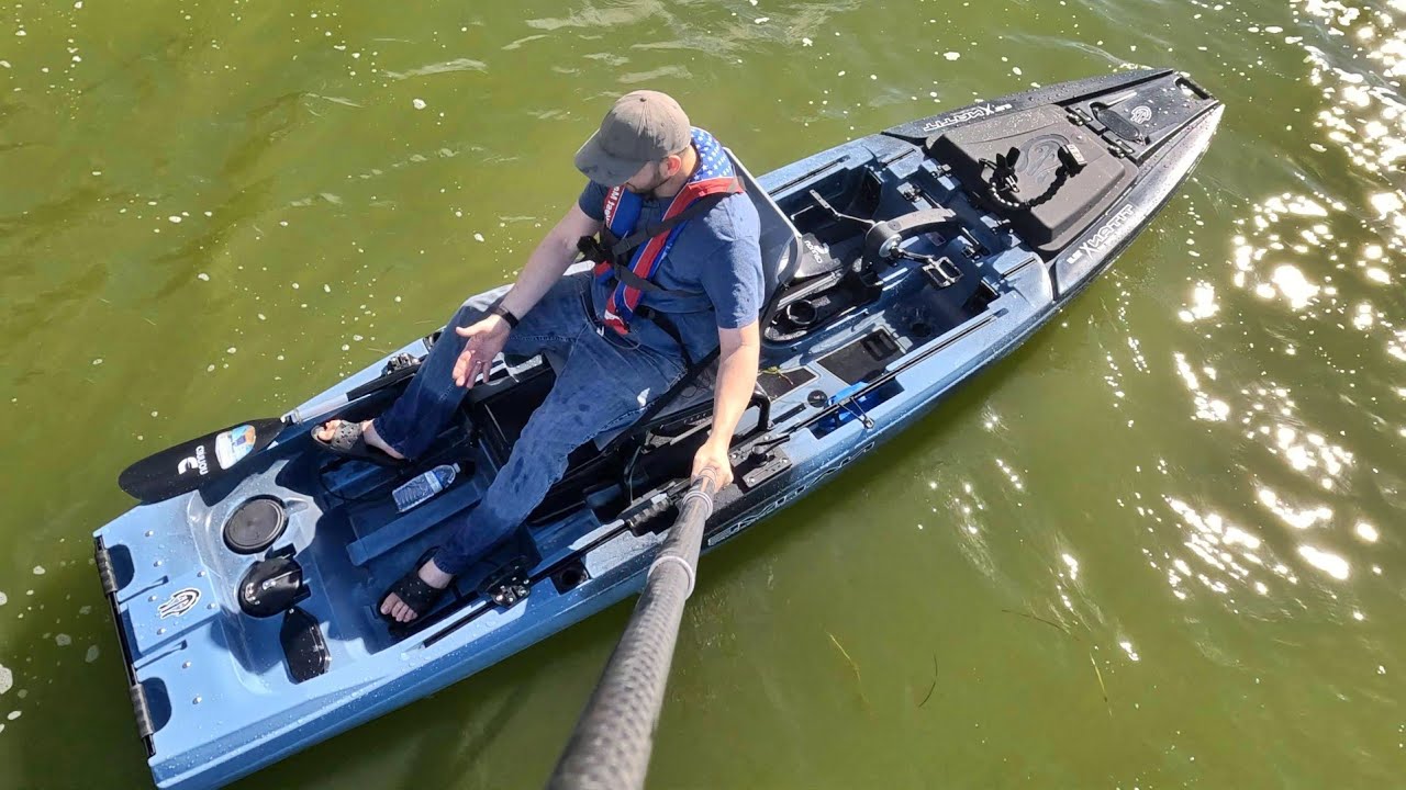 We Tested the Super Premium Titanx 12.5 Pedal Drive Kayak on The Water