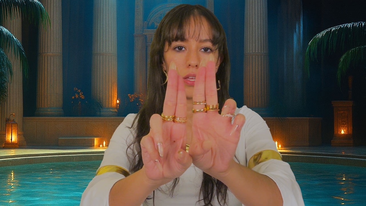 ASMR Cleopatra te Examina✨llegaste a Egipto (Especial de 200k)