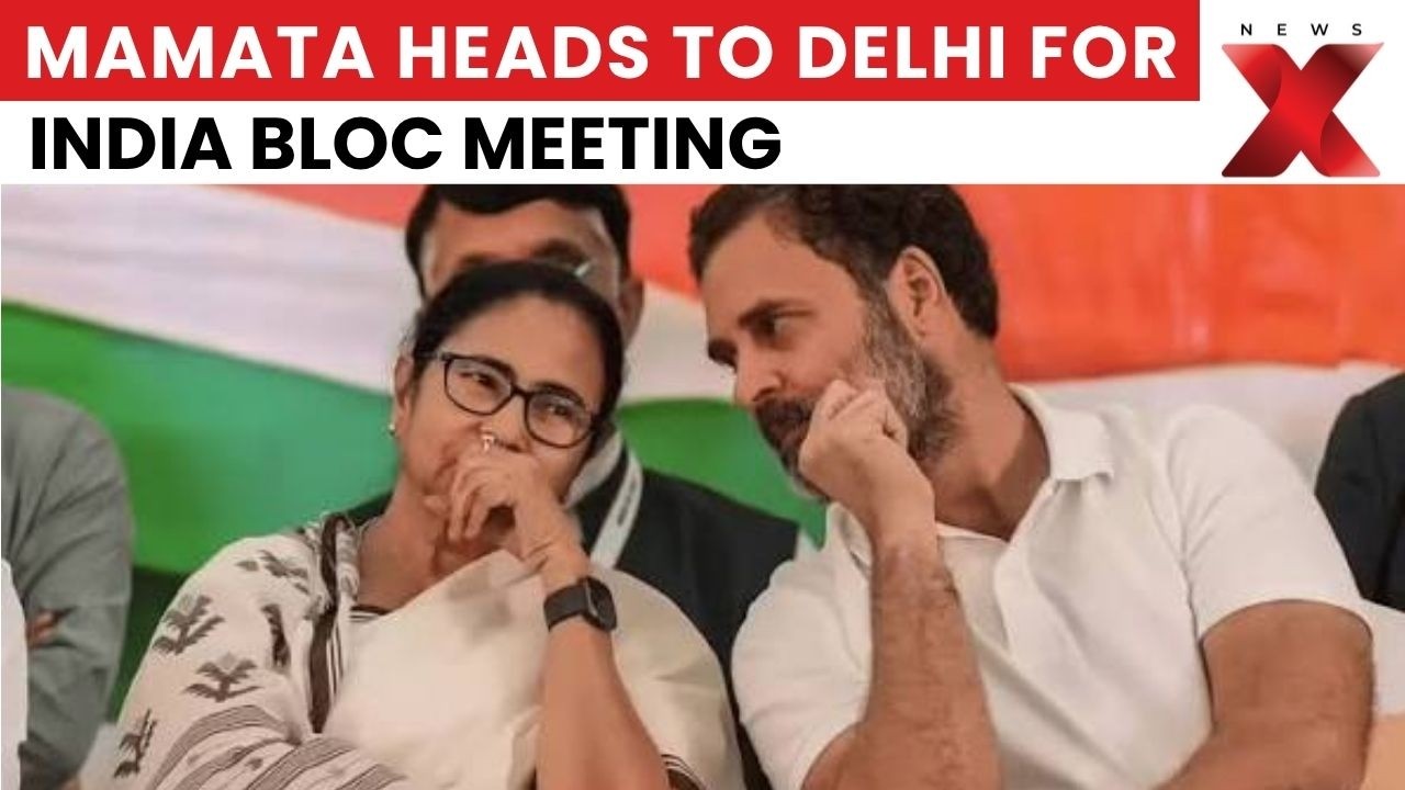 Mamata Banerjee Heads To Delhi For INDIA Bloc Meeting Amid TMC Unity Questions | NewsX