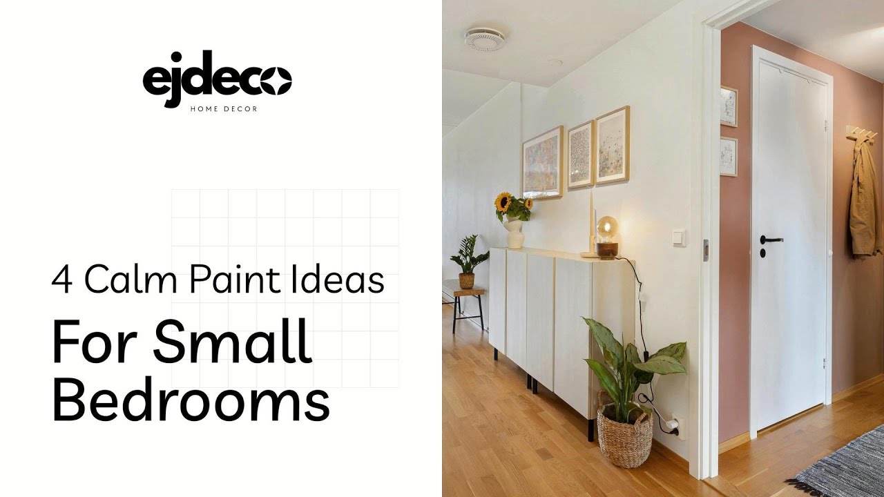 4 Calm Paint Ideas for Small Bedroom | Relaxing & Cozy Color Inspiration 