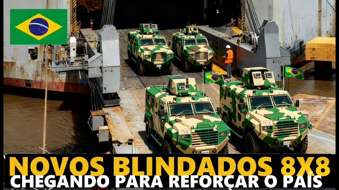 Novos BLINDADOS 4X4 CHEGADO! NOVO conceito de COMBATE ATIVO.