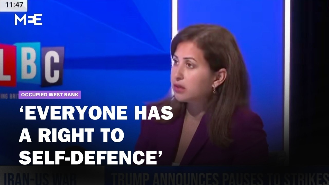 Jasmine El-Gamal: Palestinian have right to self-defence against Israeli settler attacks