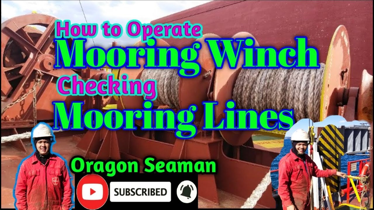 checking mooring Lines tutorials