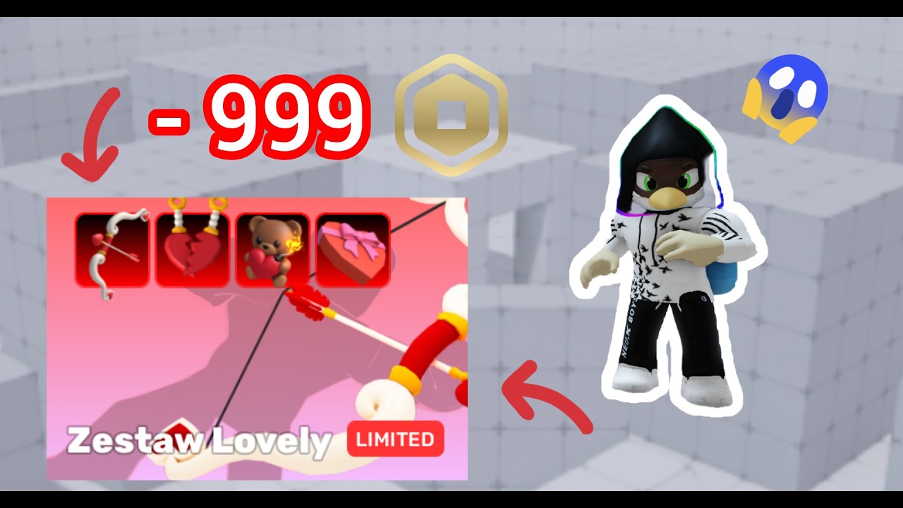 KUPIŁEM walentynkowy zestaw w ROBLOX RIVALS! 😱😎