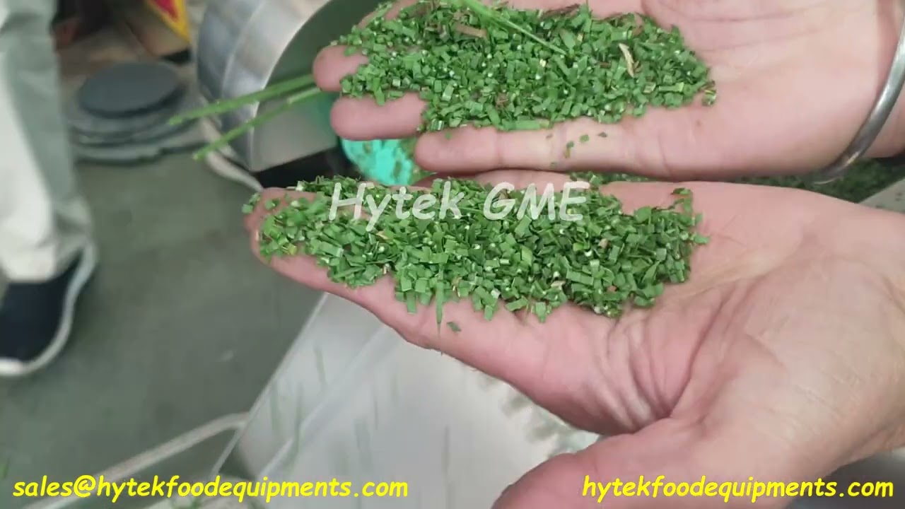 Lemon Grass, Herbs Cutting Machine | Leafy Vegetables, Beans, Okra, Green Chilli Cutting Machine