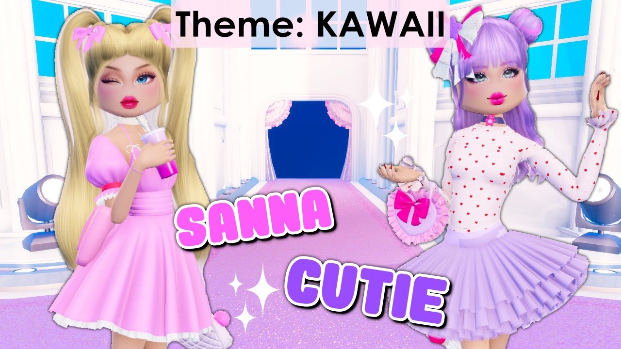 ОДЕВАЙТЕСЬ, ЧТОБЫ ВПЕЧАТЛЯТЬ вместе с IamSanna! (Roblox)