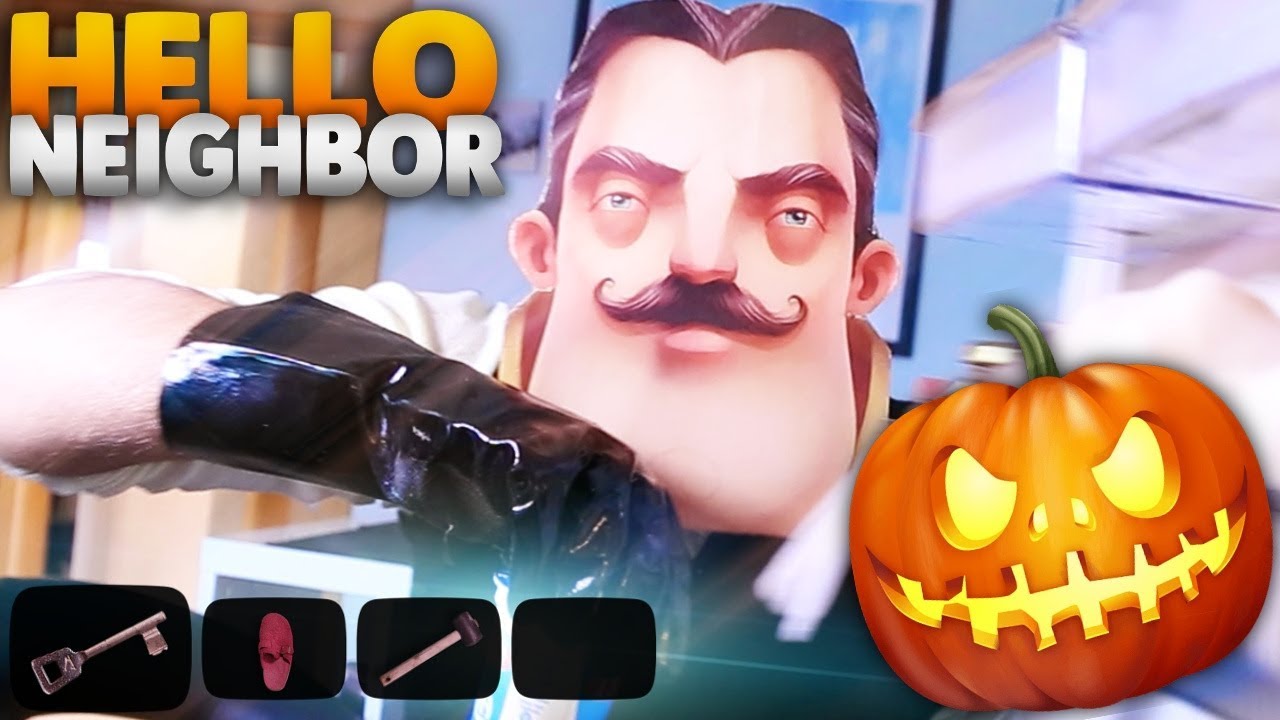 Halloween Special 🎃 Hello Neighbor im ECHTEN LEBEN!